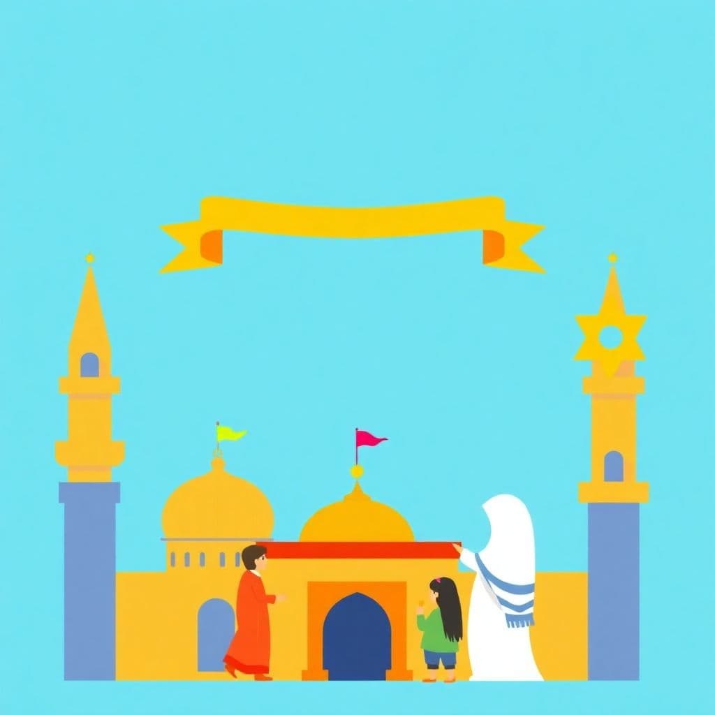 Eid / Passover: Deeper study of Muslim and Jewish festival customs, classroom activities