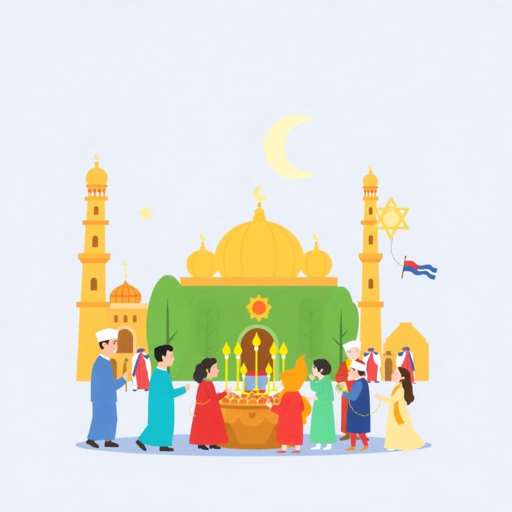 Eid / Passover: Deeper study of Muslim and Jewish festival customs