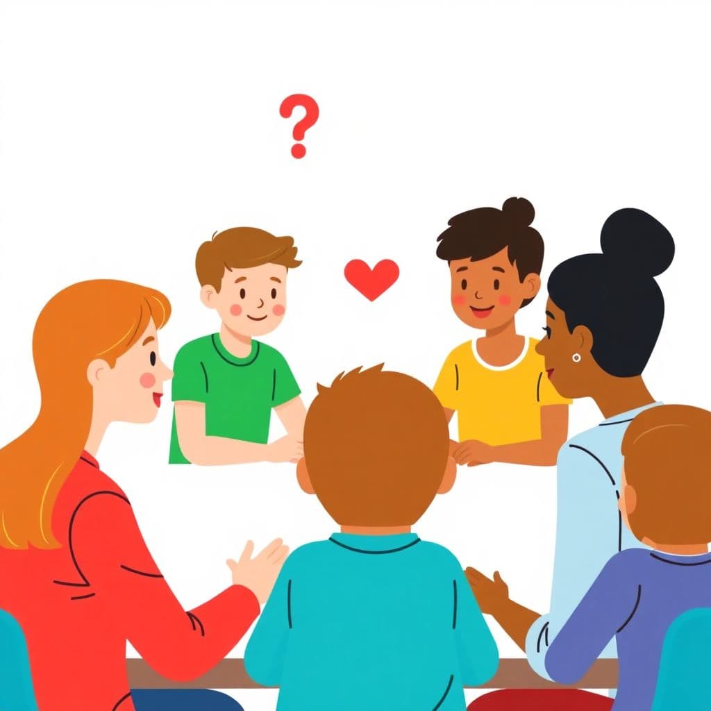 Empathy Day: Understanding others' perspectives, simple discussion, classroom activities