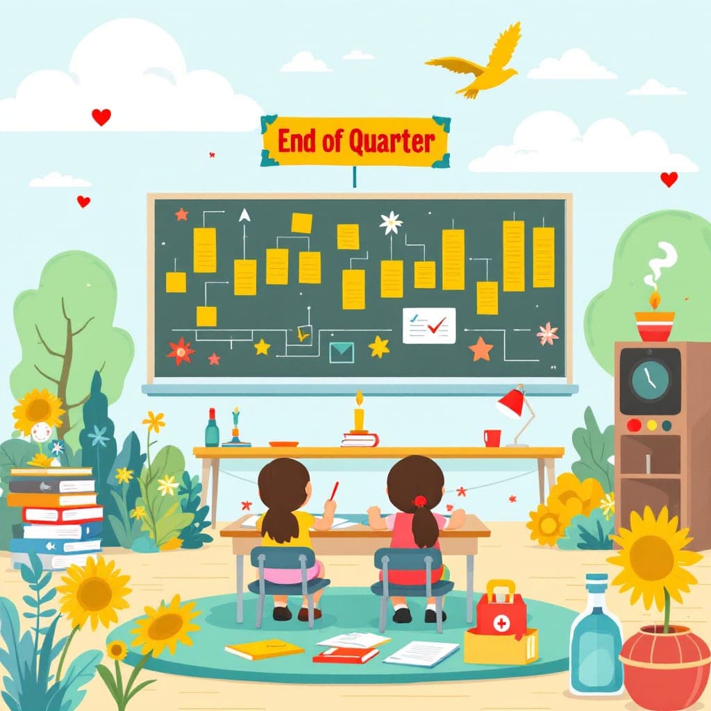 End of Quarter: Marking progress checkpoints
