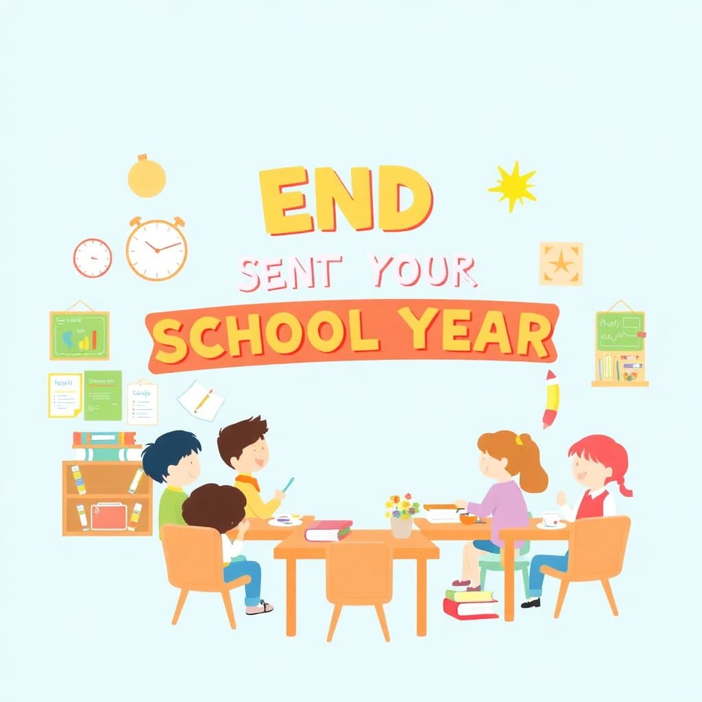 End of School Year, Wrap up the school year with reflection worksheets, memory activities, summer reading lists, and fun end-of-year math reviews.