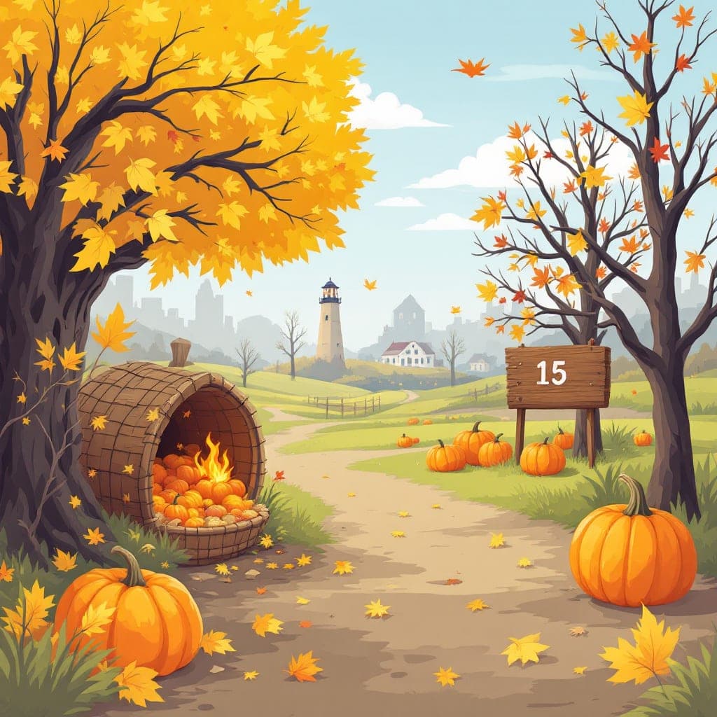 Fall & Autumn, Welcome fall with seasonal math, reading, and writing worksheets featuring leaves, pumpkins, harvest, and autumn science.