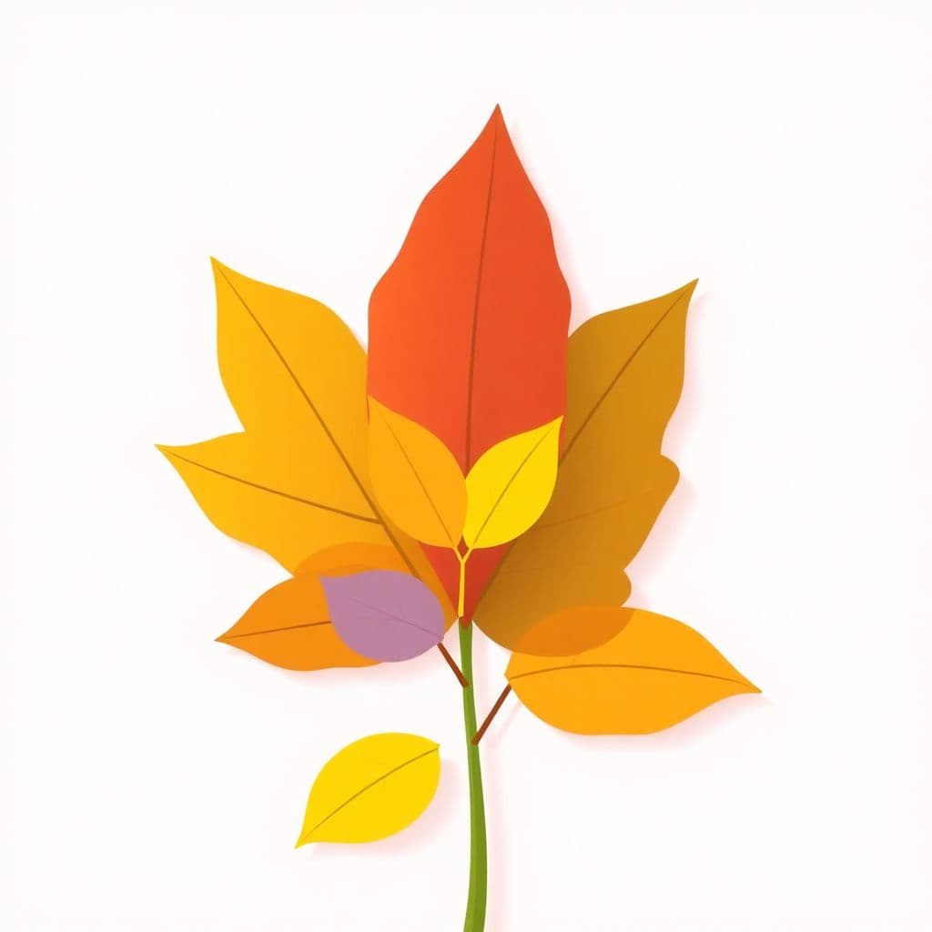 Fall Leaves: Why leaves change color, simple science craft, classroom activities