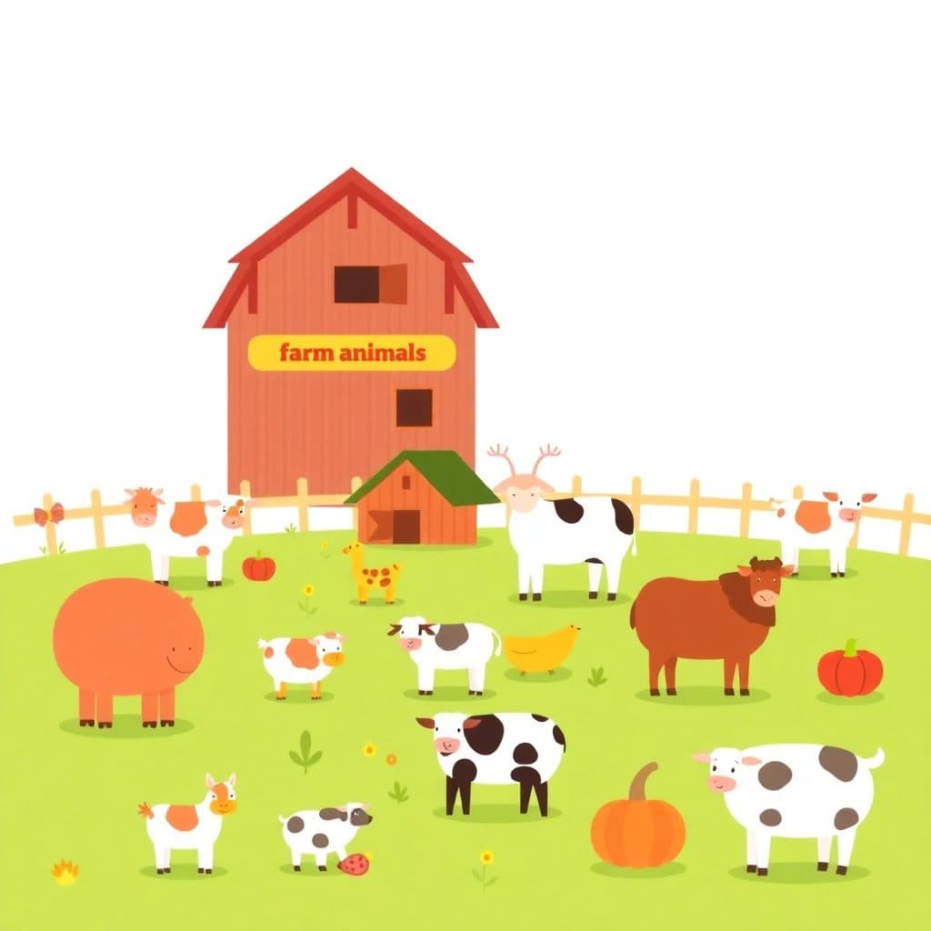 Farm Day: Farm animals and where food comes from