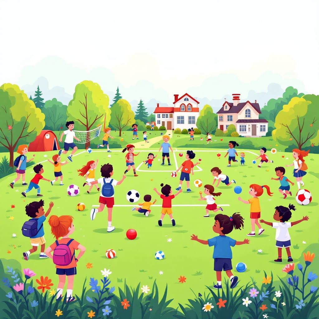 Field Day: Outdoor games and races