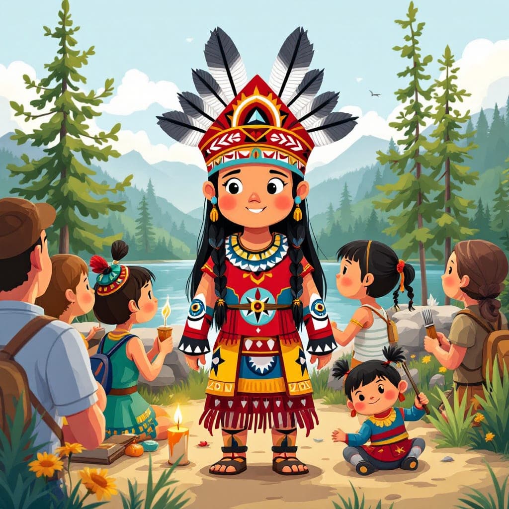 First Peoples of British Columbia: Oral history, ceremonies, governance, kinship, art, classroom activities