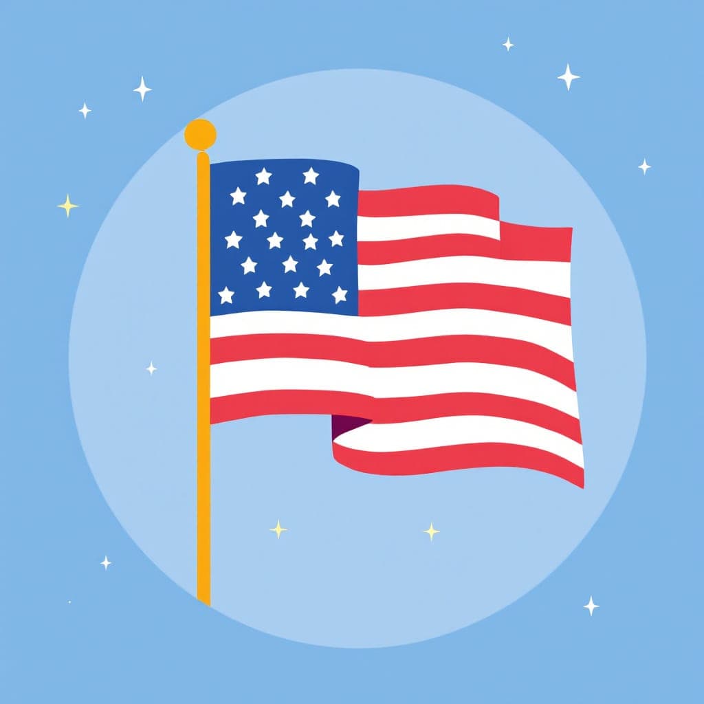 Flag Day, Flag Day (June 14) commemorates the adoption of the US flag in 1777. Explore the history of the Stars and Stripes, the Pledge of Allegiance, and American symbols.