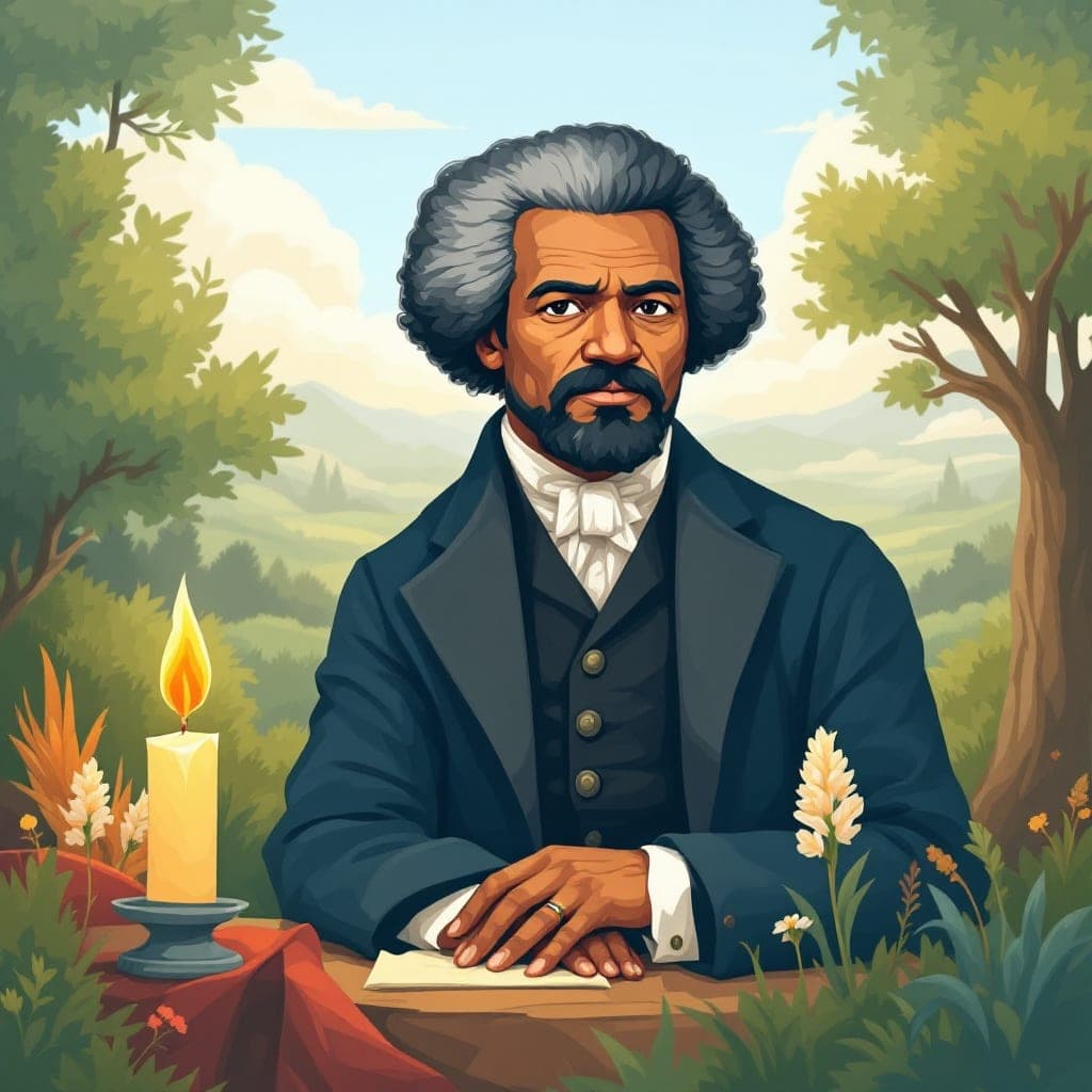 Frederick Douglass Day: Abolitionist and orator, biography research, classroom activities