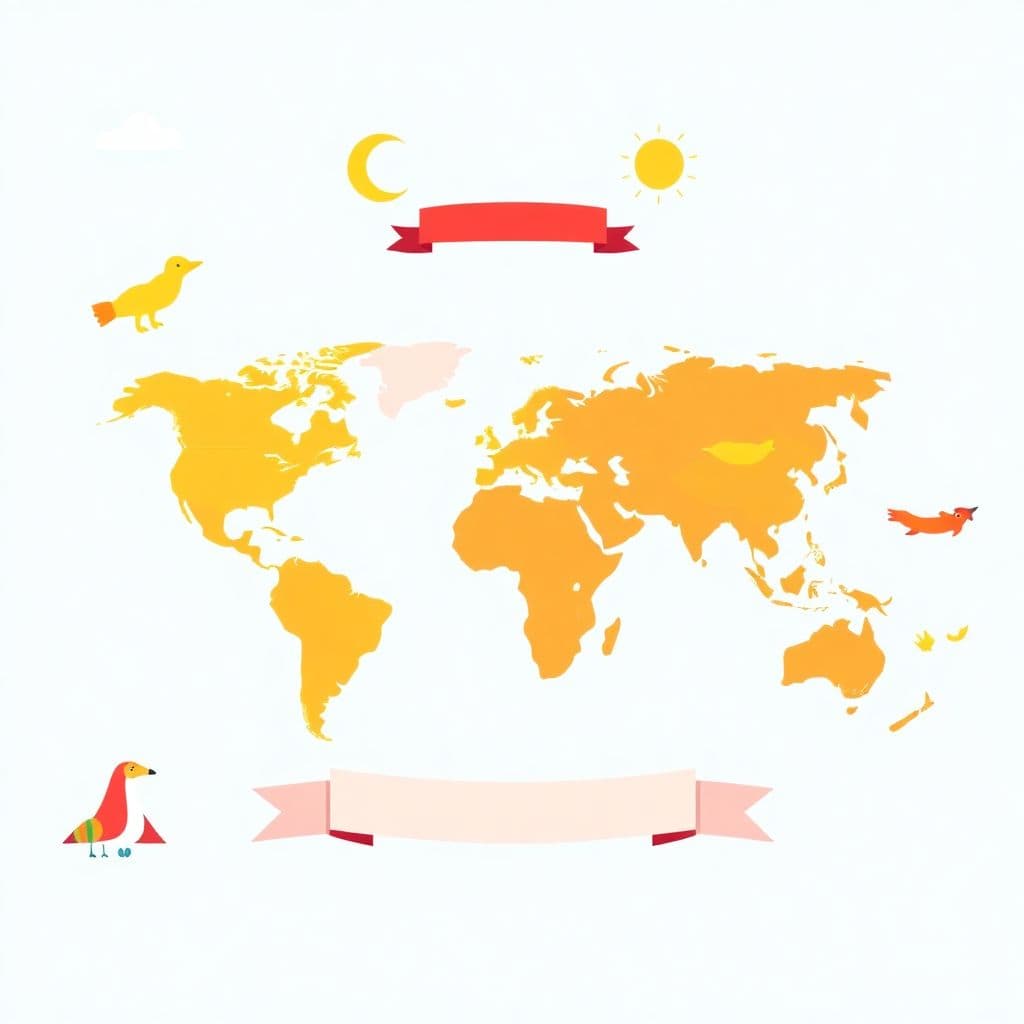 Geography Awareness Week: Maps, continents, simple geography skills