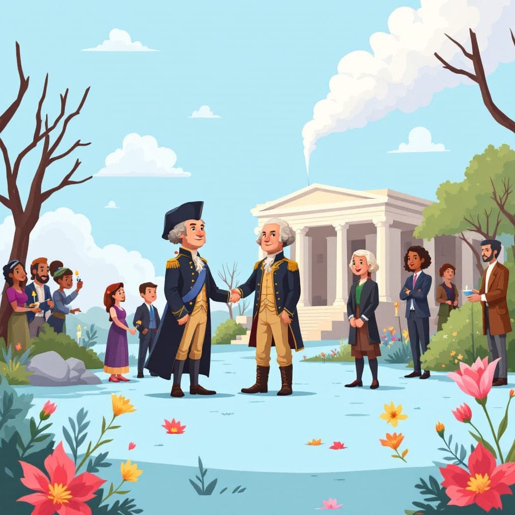 George Washington: 1st US President, Revolutionary War leader