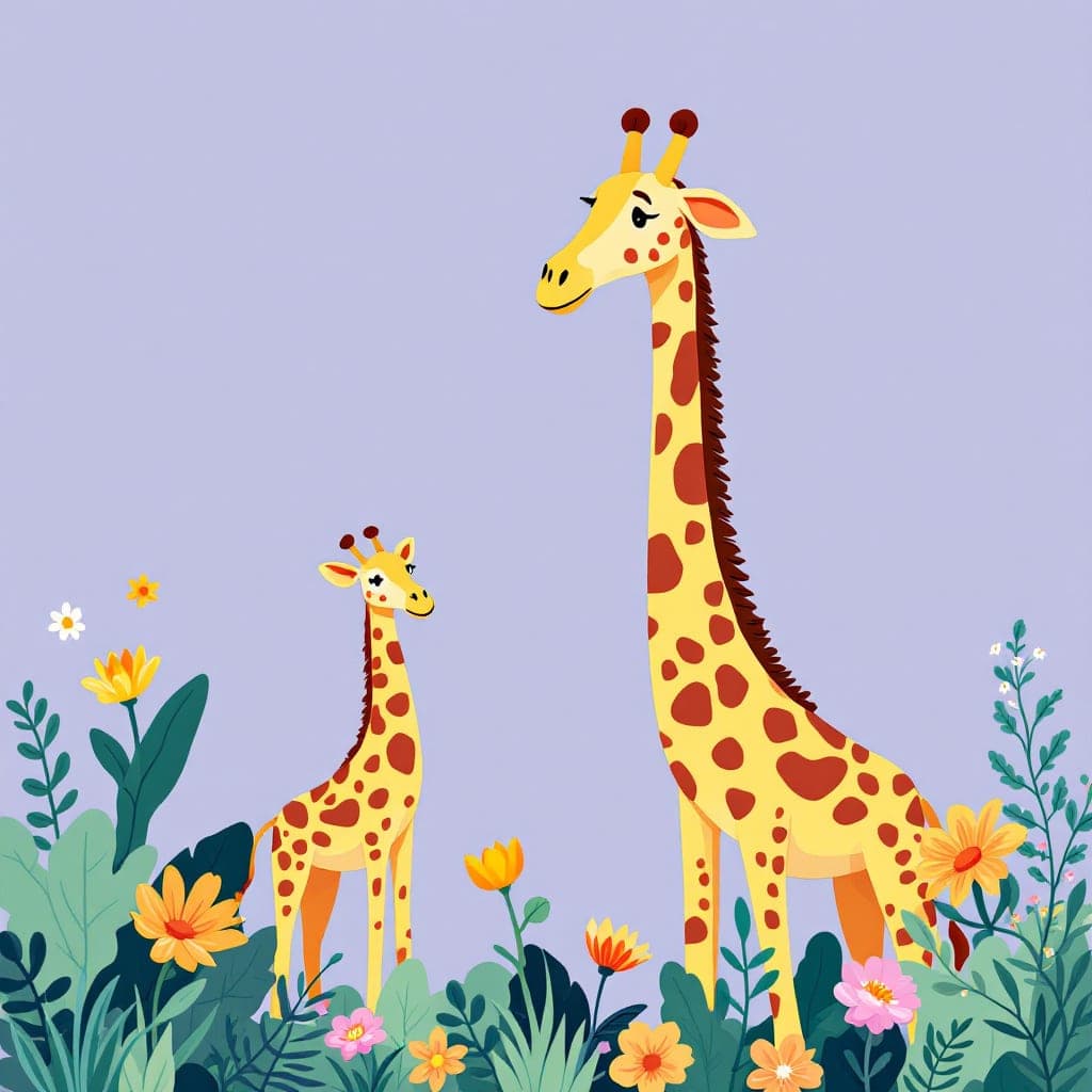 Giraffe Day: Learning about giraffes, classroom activities