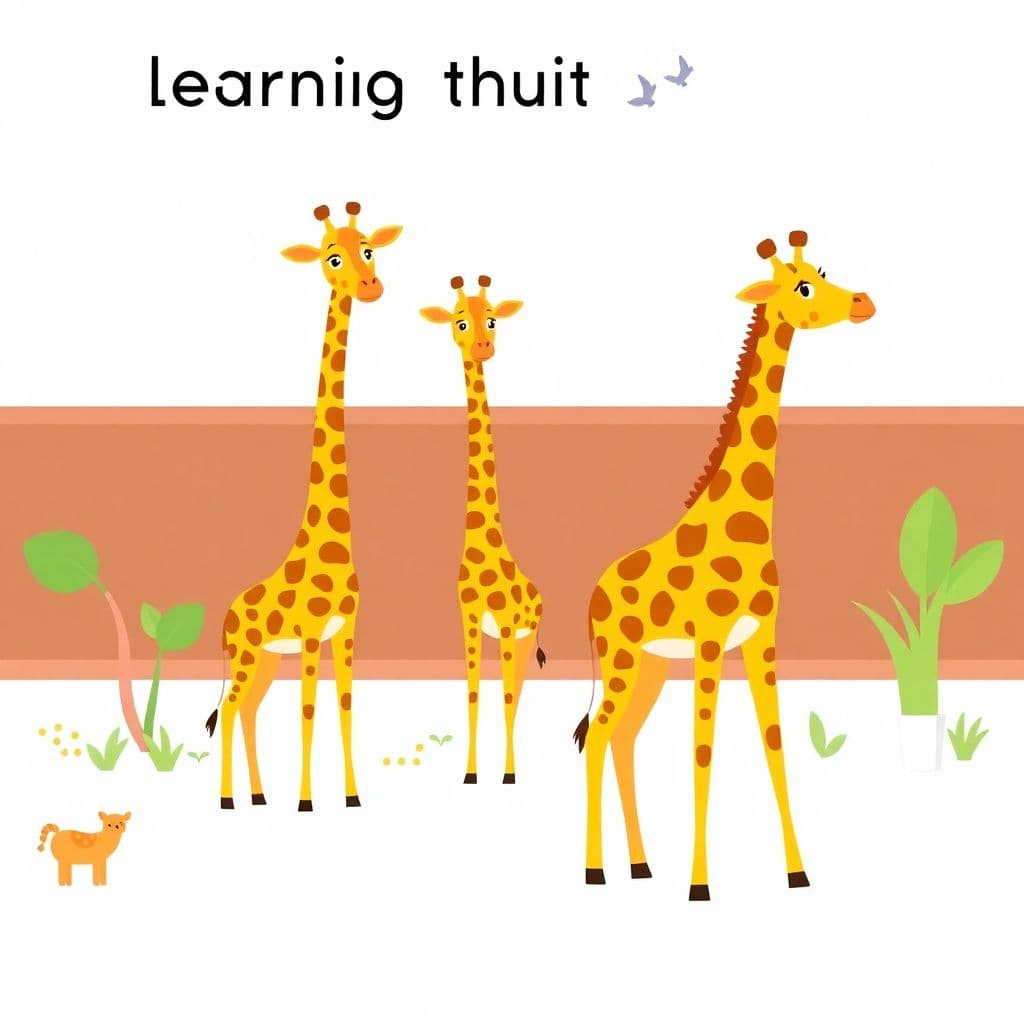 Giraffe Day: Learning about giraffes