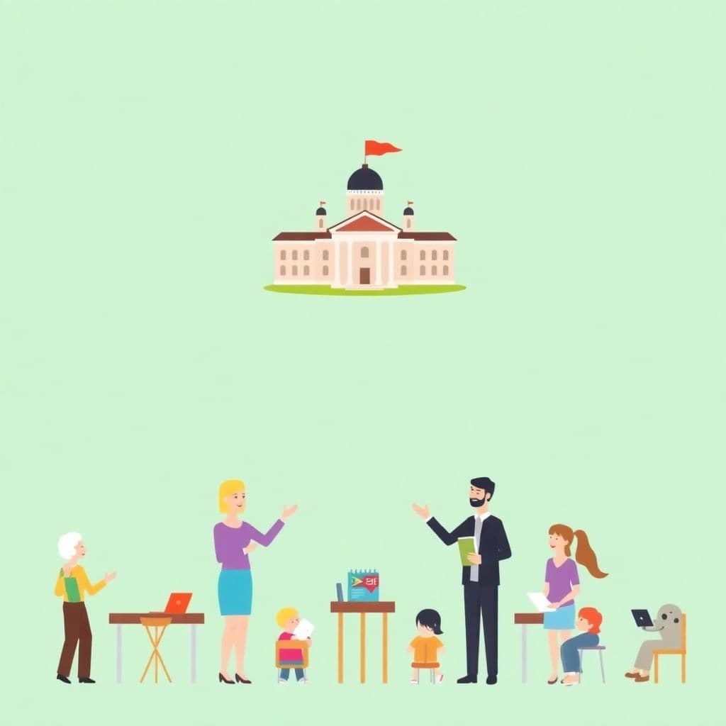 Government and Responsible Citizenship: Levels of government, voting, rights/responsibilities of citizens