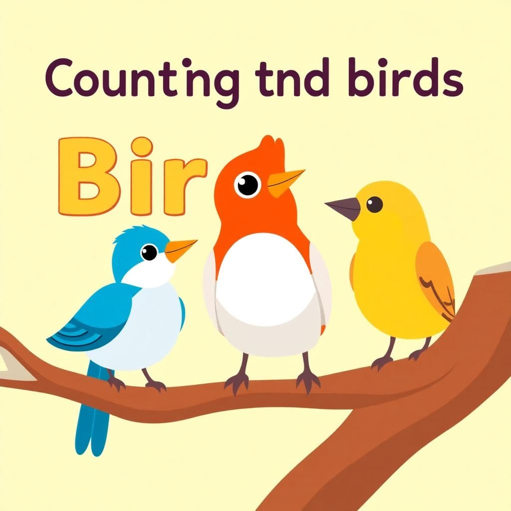 Great Backyard Bird Count: Counting and identifying birds outdoors, classroom activities