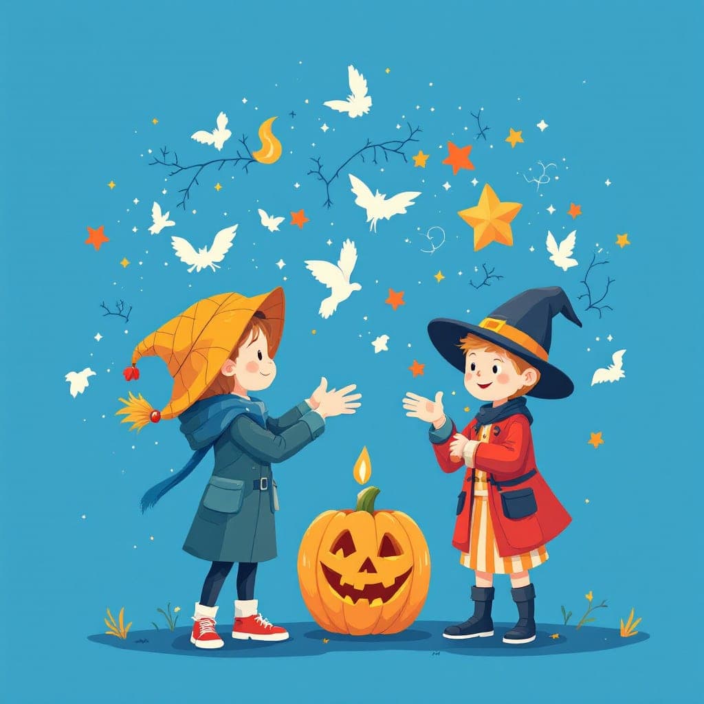 Halloween and Christmas Origins: Origins/traditions of common festivals, associated stories, legends, games, songs, classroom activities