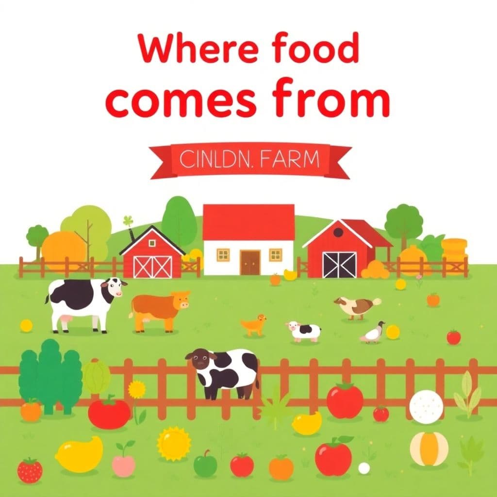 Harvest Season: Where food comes from, farms