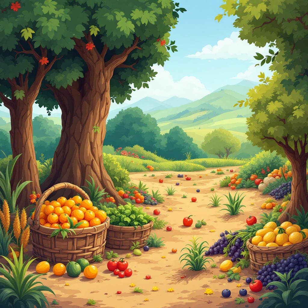 Harvest Season: Where food comes from, farms