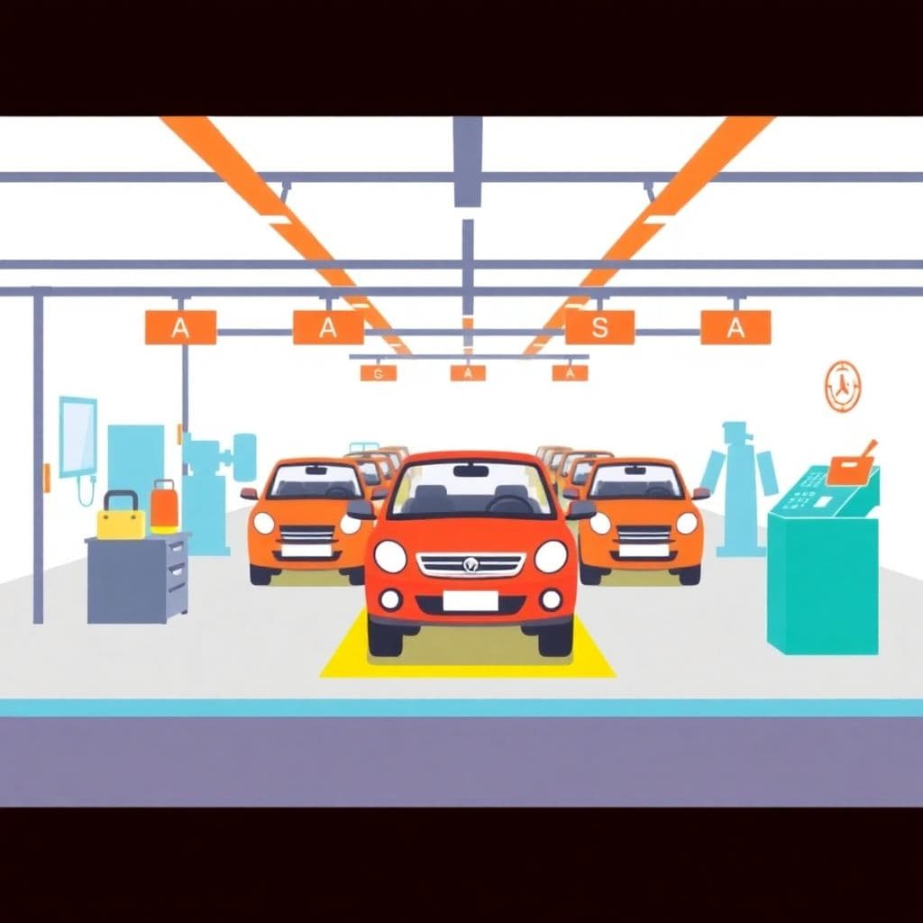 Henry Ford: Automobile industry/assembly line