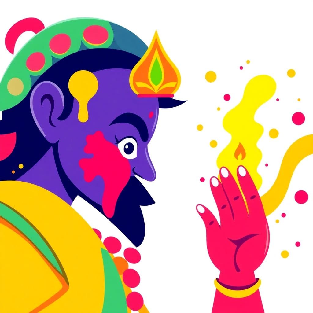 Holi: Hindu festival of colors, spring, good over evil, classroom activities