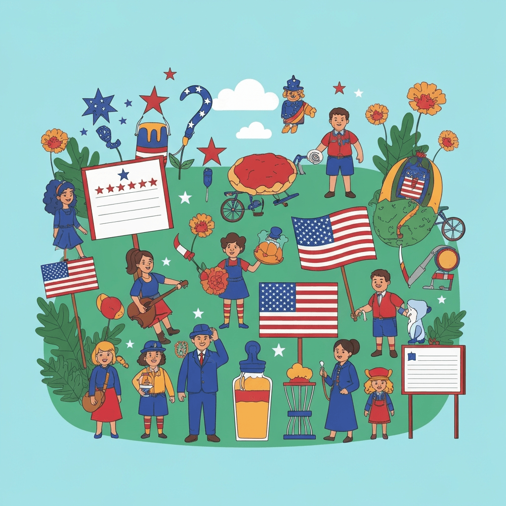 Independence Day, Celebrate the 4th of July with patriotic reading passages, writing prompts about freedom, American symbols, and social studies activities on the founding of the United States.