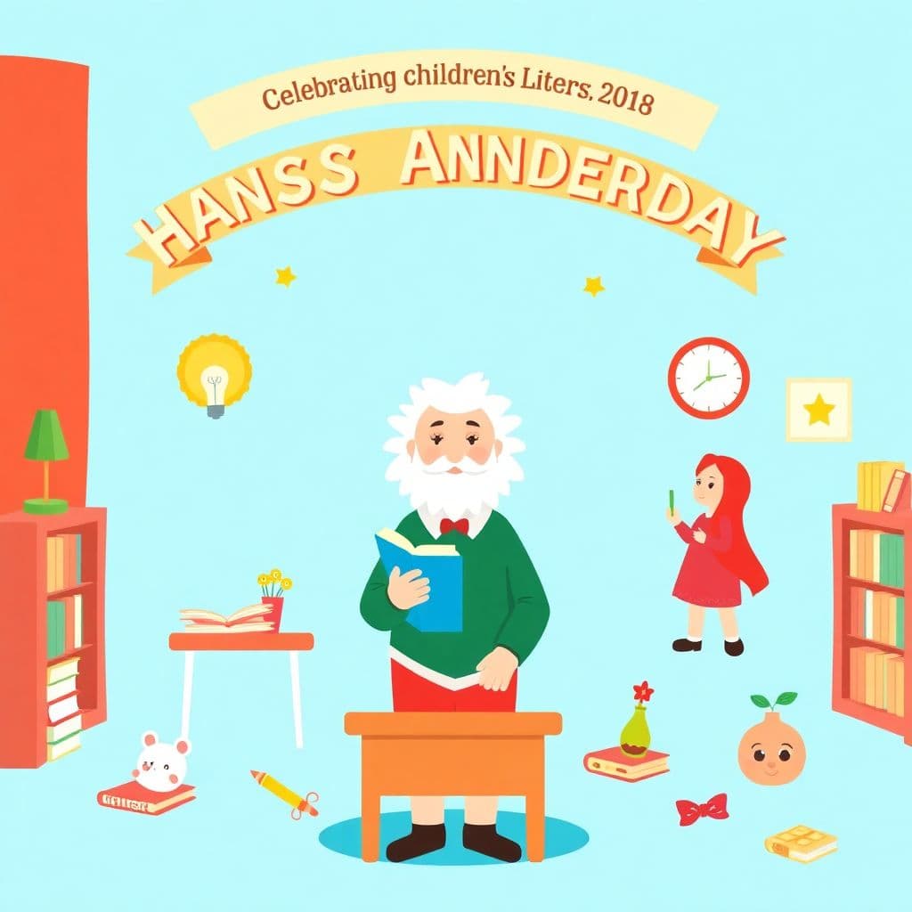 International Children's Book Day: Celebrating children's literature (Hans Christian Andersen's birthday)