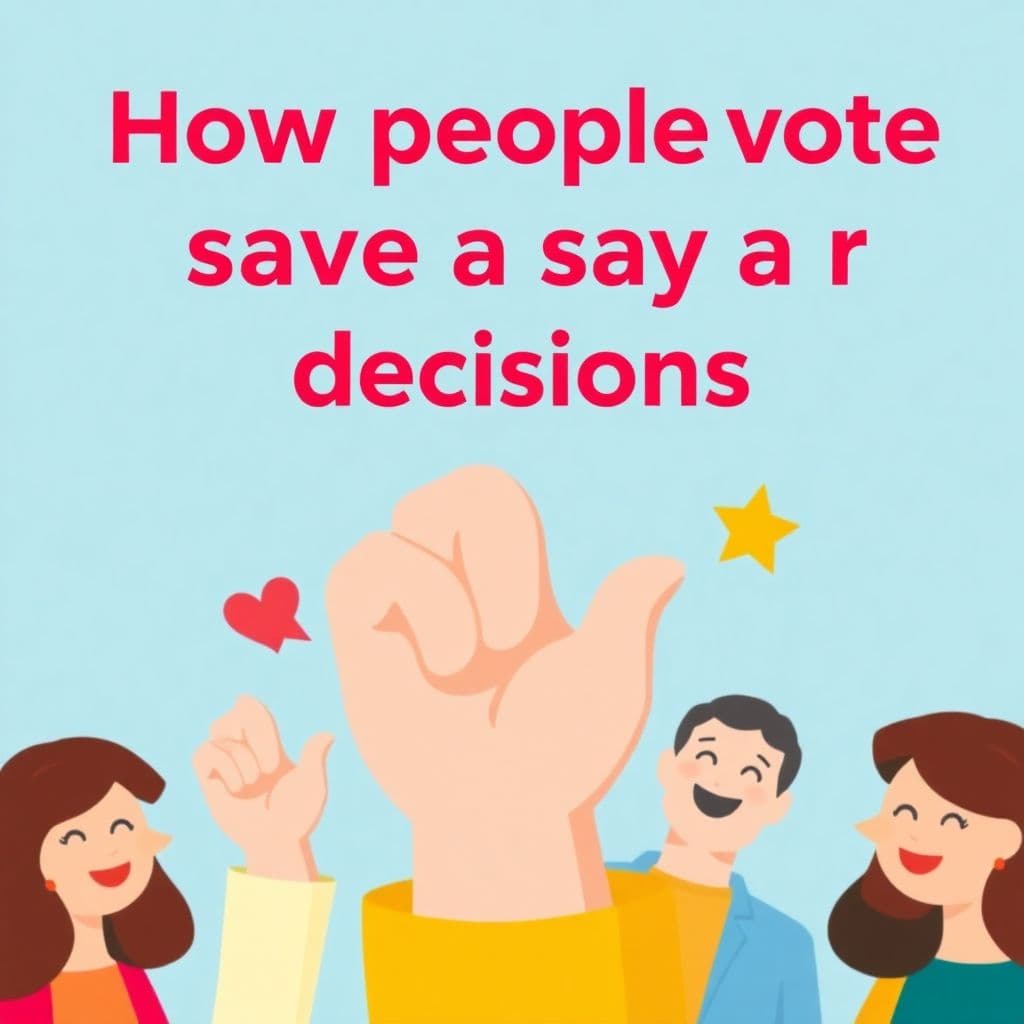 International Day of Democracy: How people vote and have a say in decisions, classroom activities