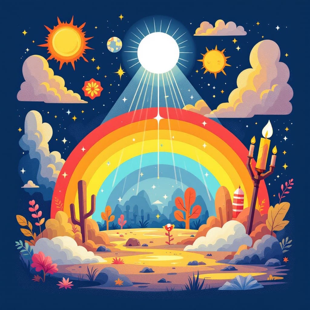 International Day of Light: The science of light, from rainbows to lasers, classroom activities