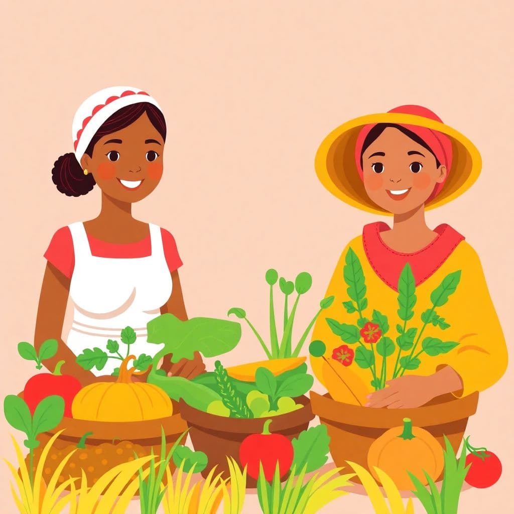 International Day of Rural Women: The role of rural women in food systems and communities, classroom activities