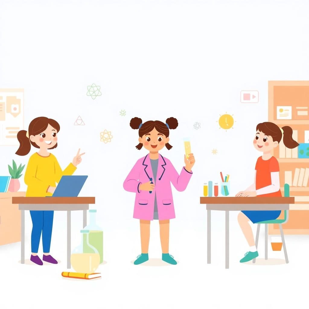 International Day of Women and Girls in Science: Encouraging girls in science, research project