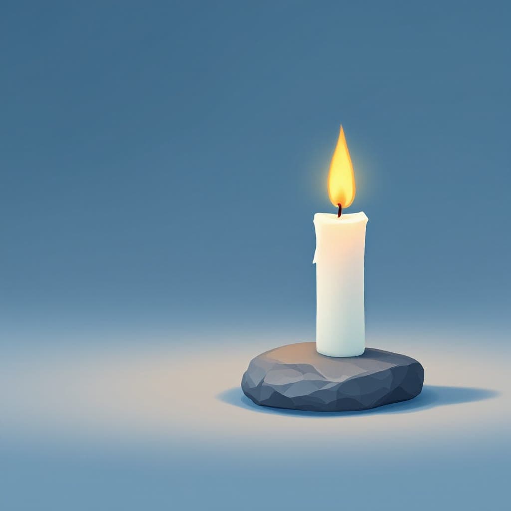 International Holocaust Remembrance Day: a lit memorial candle next to a single white dove, classroom activities