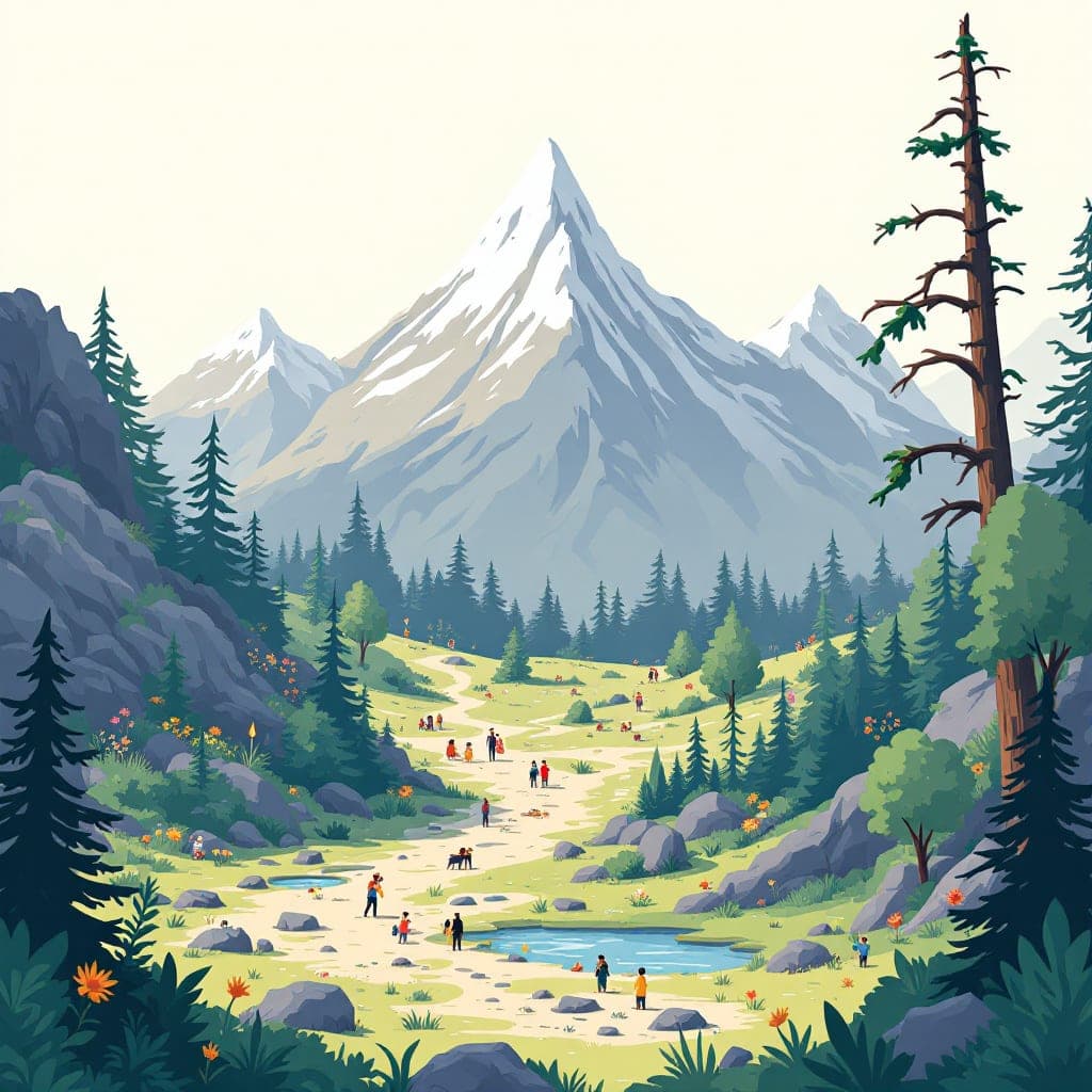 International Mountain Day: Mountains and the people/animals that live there