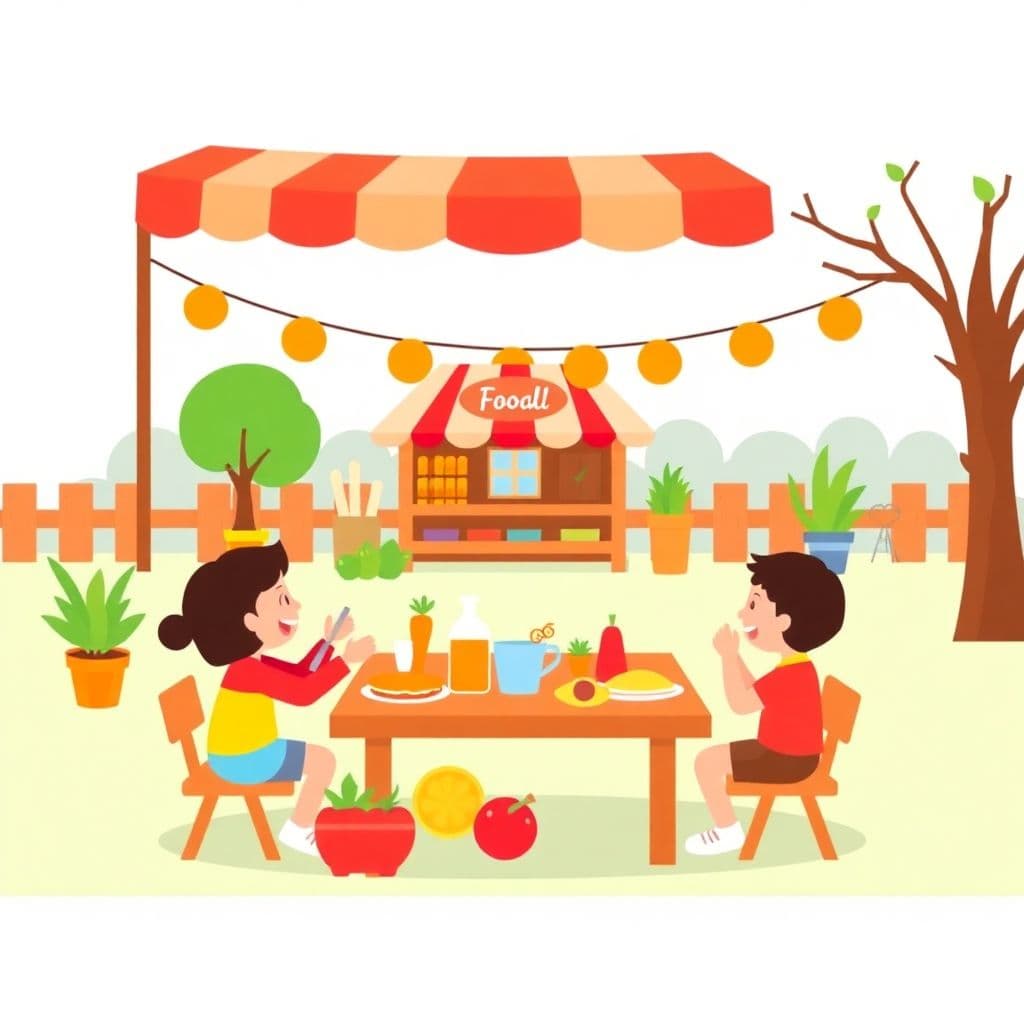International Picnic Day: Outdoor eating, food theme