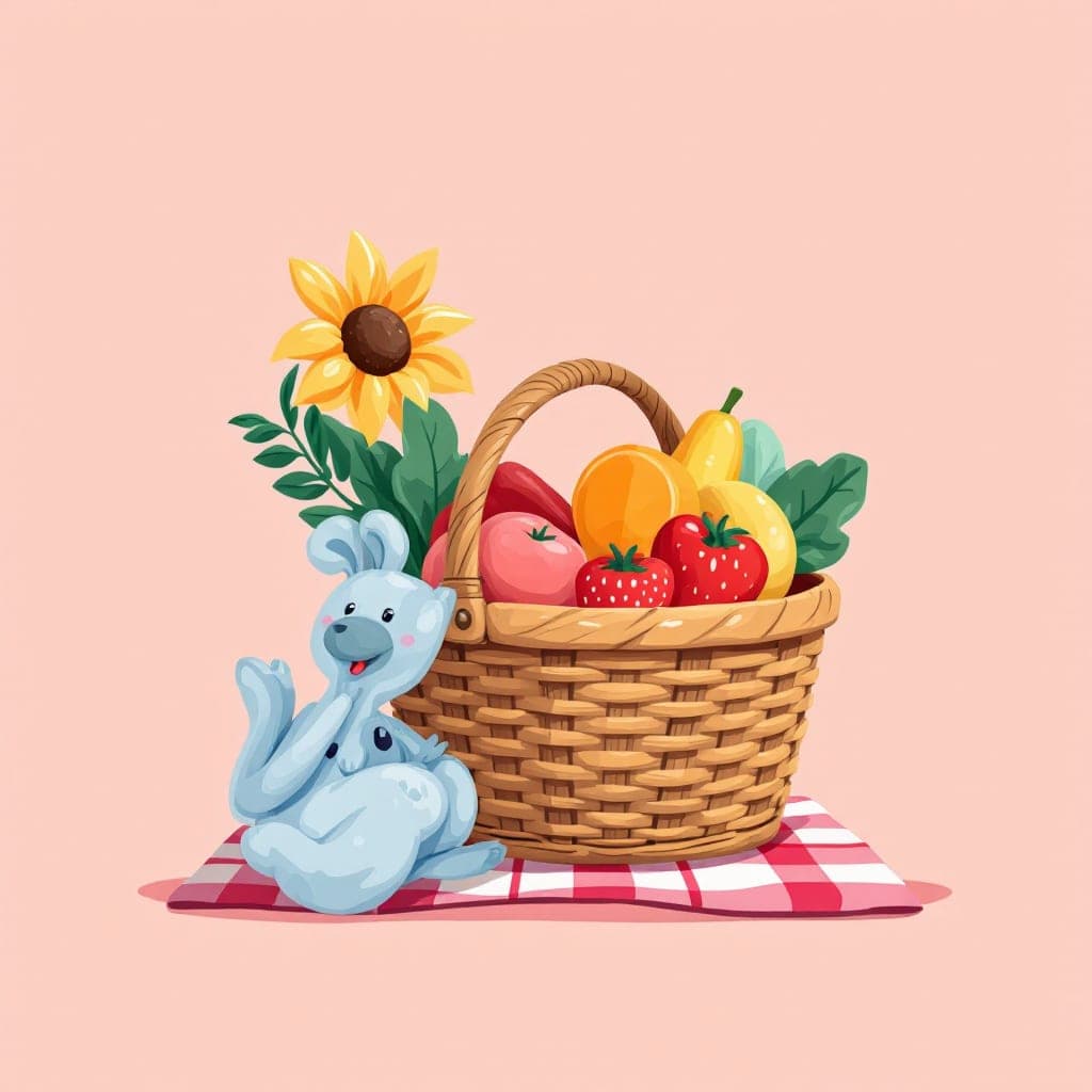 International Picnic Day: Outdoor eating, food theme