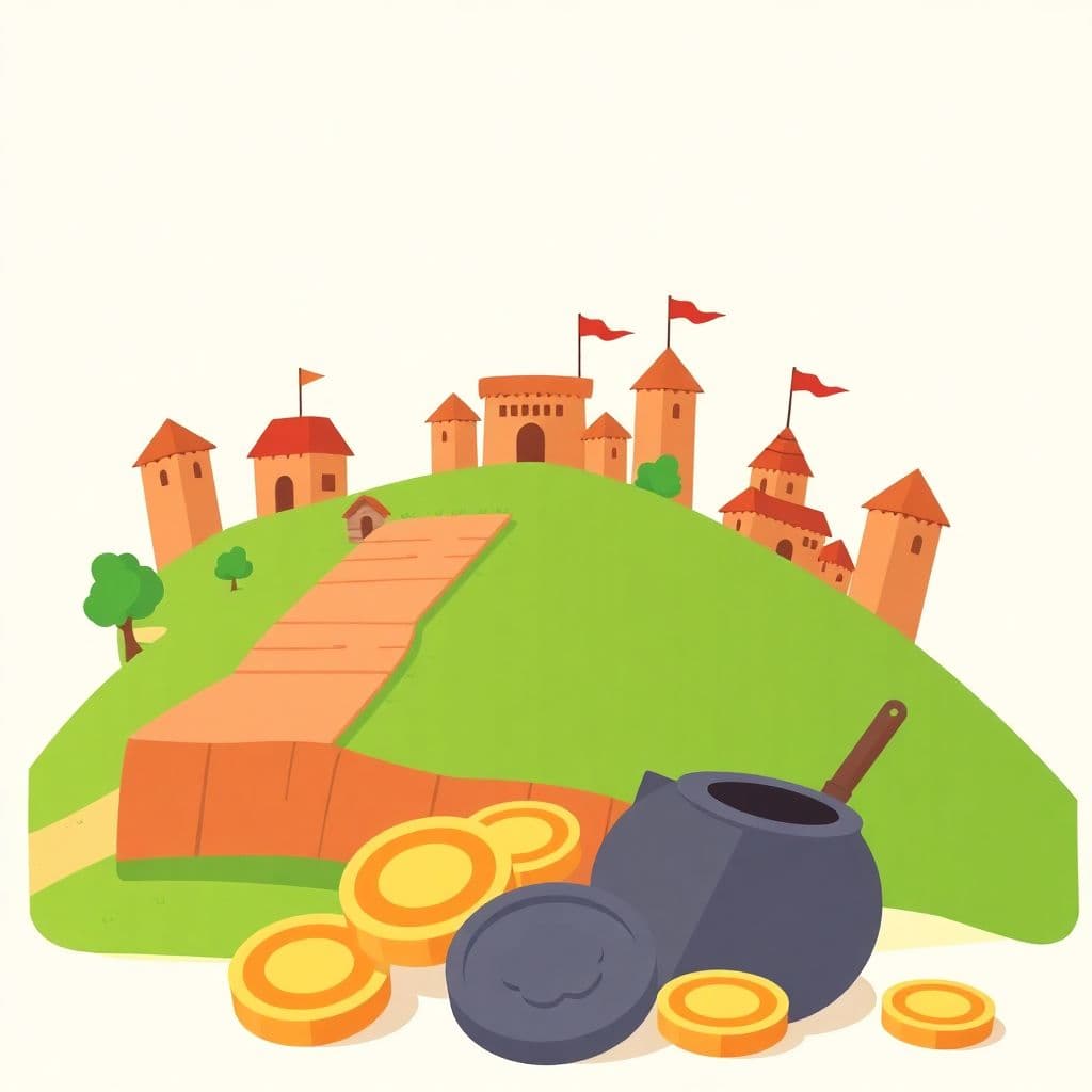 Iron Age: Hill forts, tribal kingdoms, iron tools, coins as currency, classroom activities