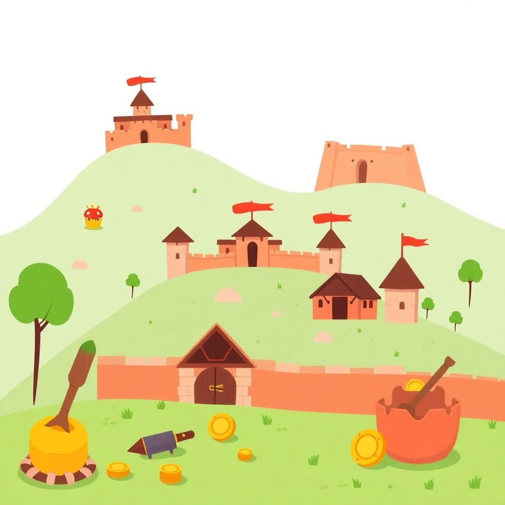 Iron Age: Hill forts, tribal kingdoms, iron tools, coins as currency