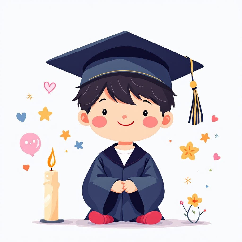 Kindergarten Graduation: Milestone ceremony, moving on to 1st grade, classroom activities