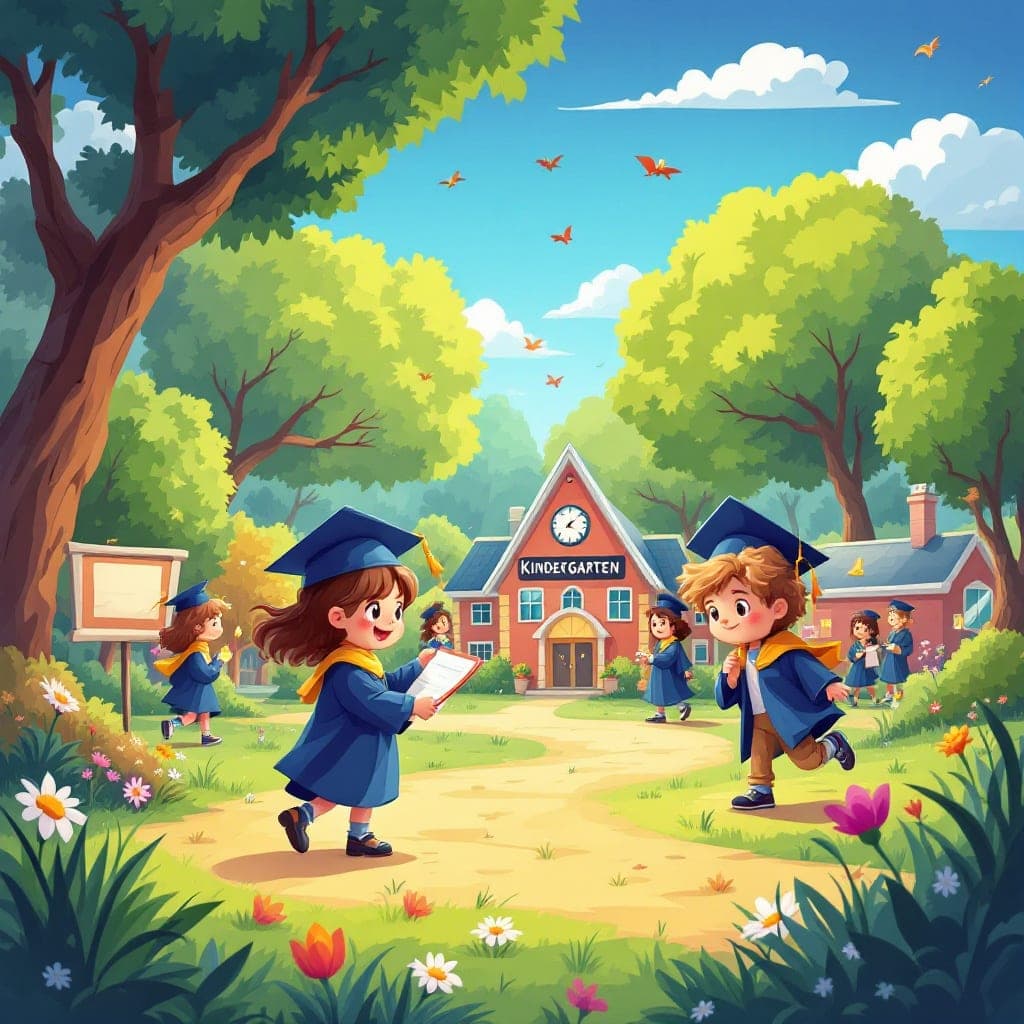 Kindergarten Graduation: Milestone ceremony, moving on to 1st grade