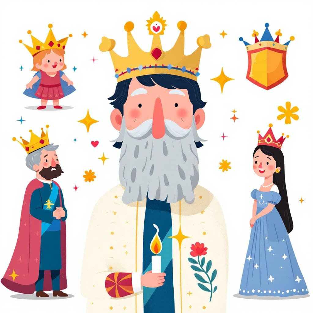 Kings and Queens: Britain has had a monarch for many years; awareness of reigning monarch, classroom activities