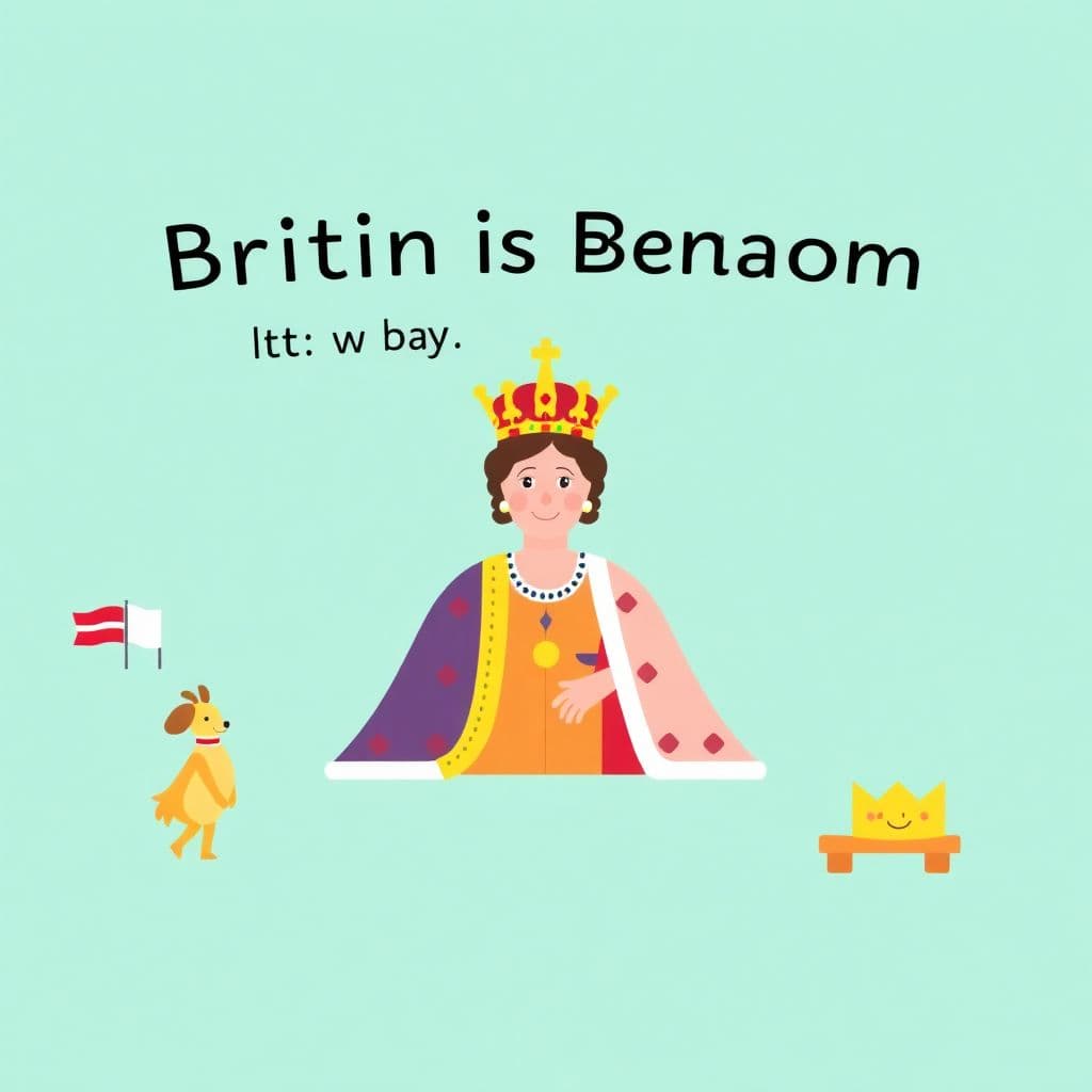 Kings and Queens: Britain has had a monarch for many years; awareness of reigning monarch