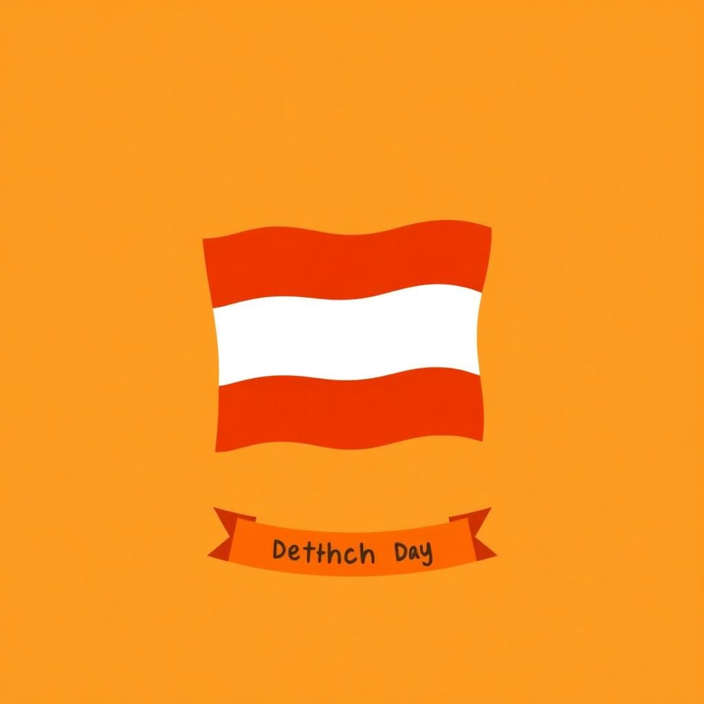 King's Day: Dutch national day, orange color theme, classroom activities