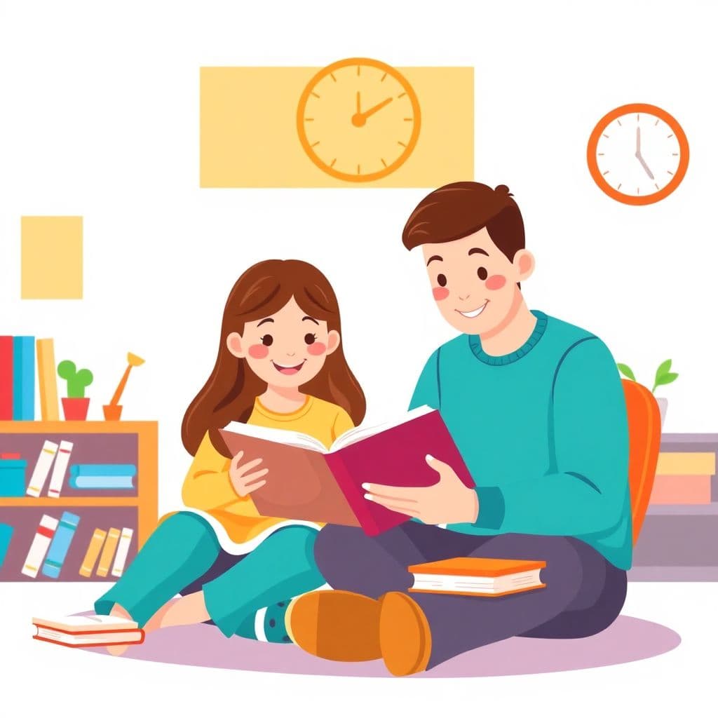 Literacy Night: Family reading activities at school, classroom activities