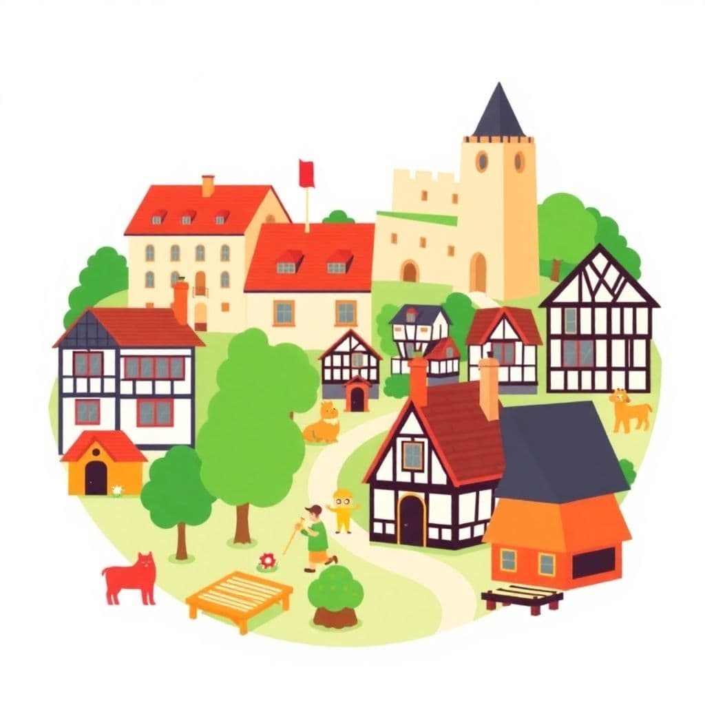 Local Studies: Local history, buildings, place names, 'Games and Pastimes in the Past'