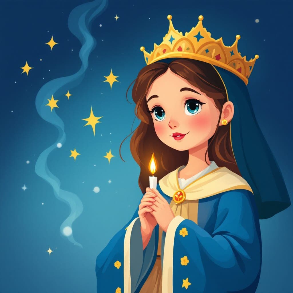 Lucia Day: Swedish light festival, St. Lucia, classroom activities