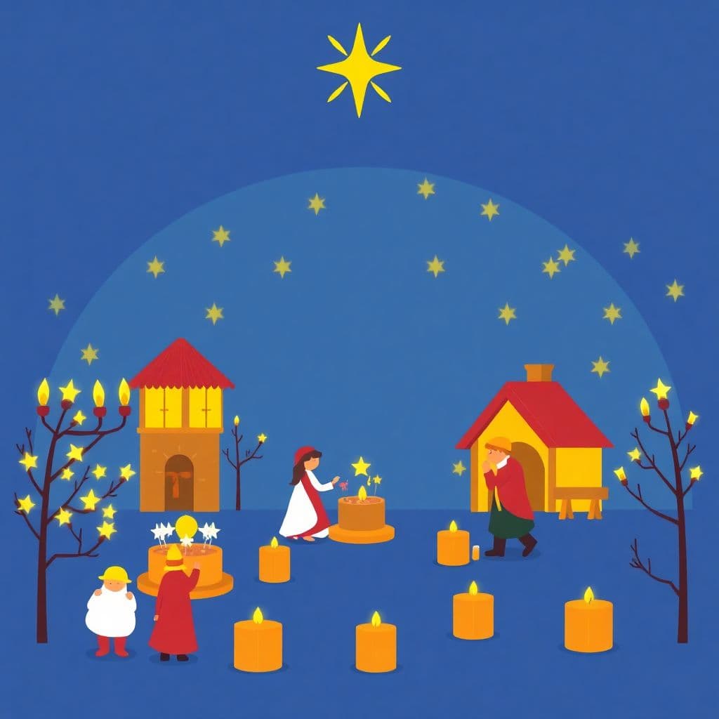Lucia Day: Swedish light festival, St. Lucia