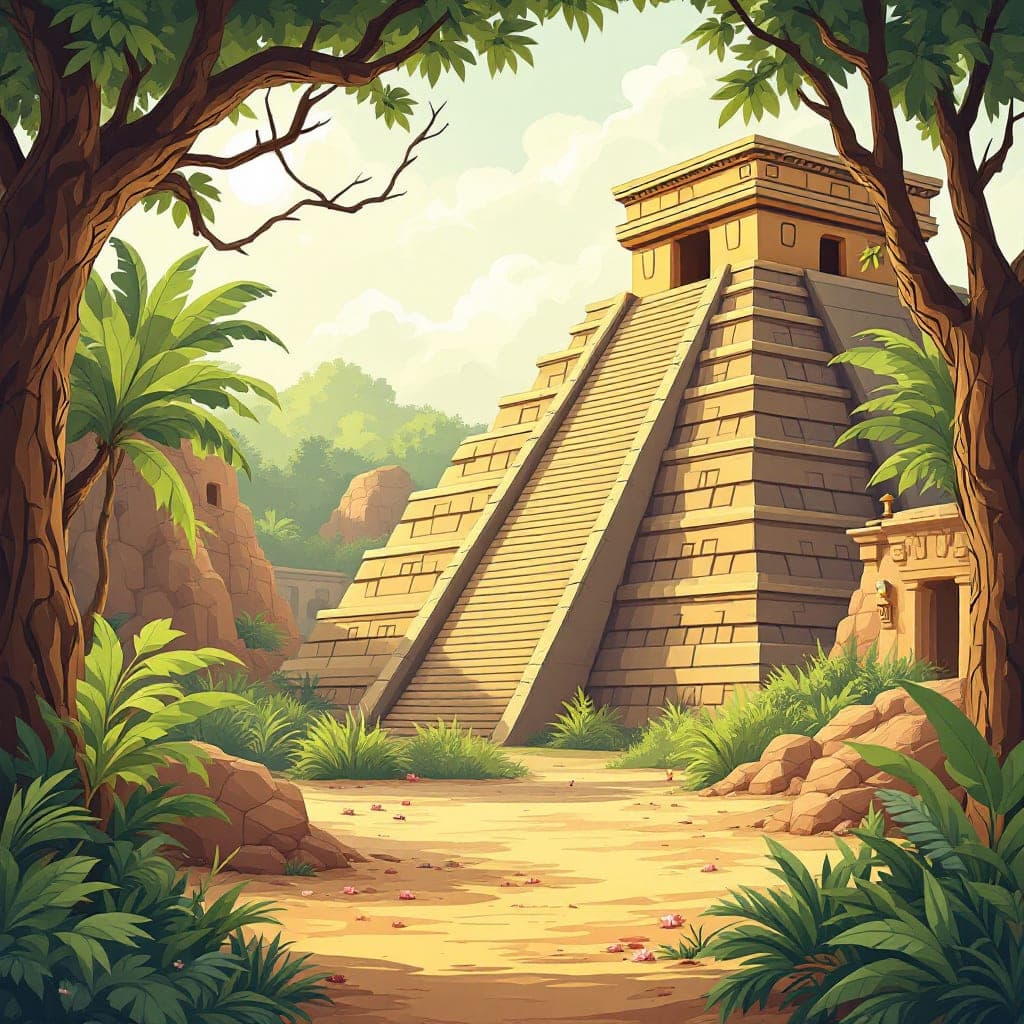 Maya Civilisation: Rainforest settlements, chocolate's cultural significance, achievements & decline, classroom activities