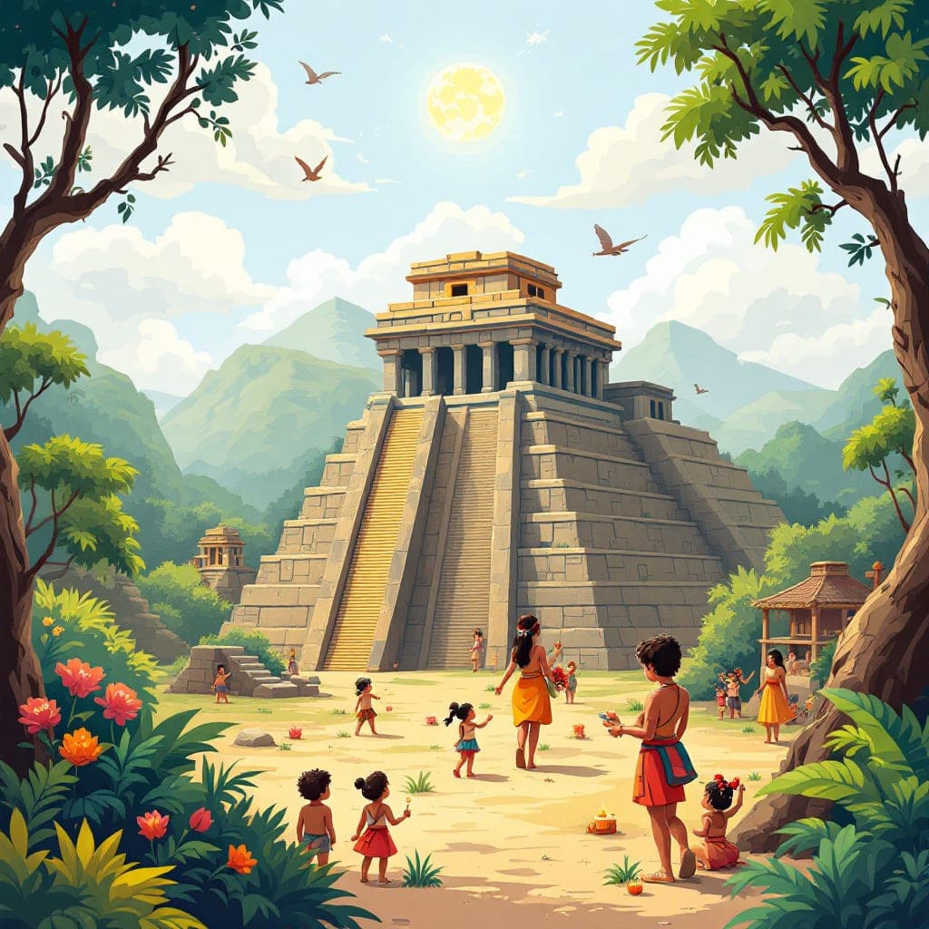 Mayan Civilization: Non-European society study, ties to geography of South America