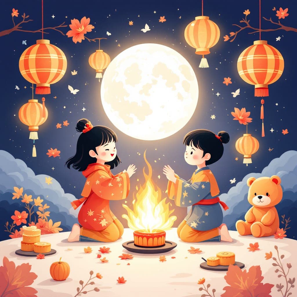 Mid-Autumn Festival: Mooncakes, full moon celebration