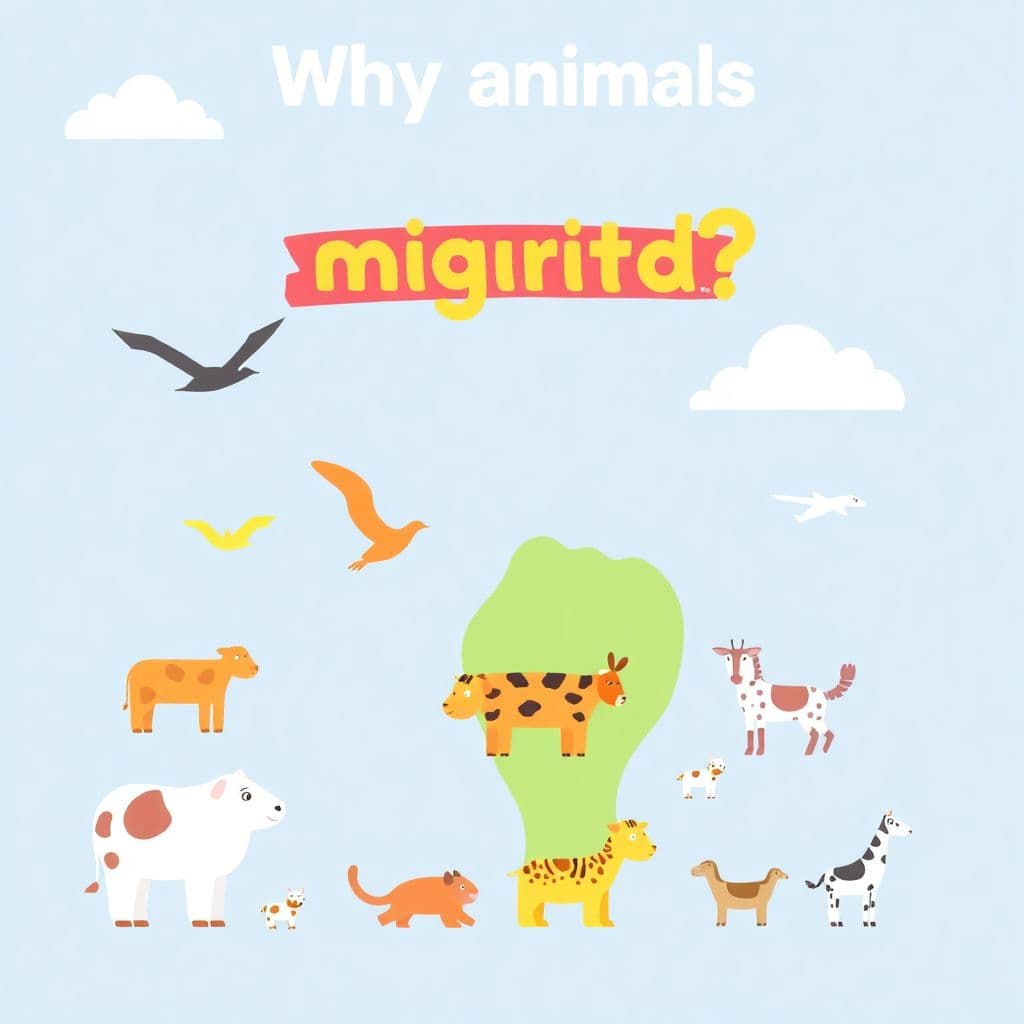 Migration Season: Why animals migrate, simple research