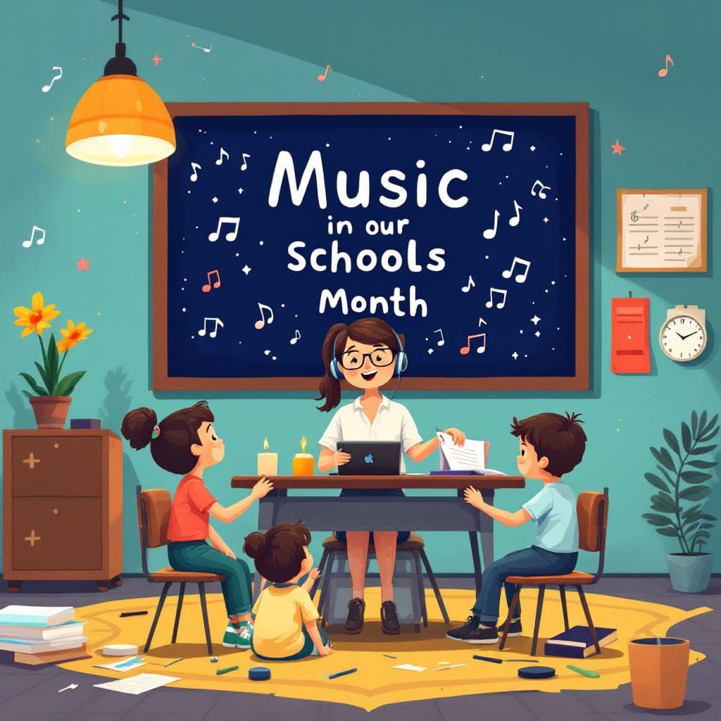 Music in Our Schools Month: Celebrating music education, classroom activities