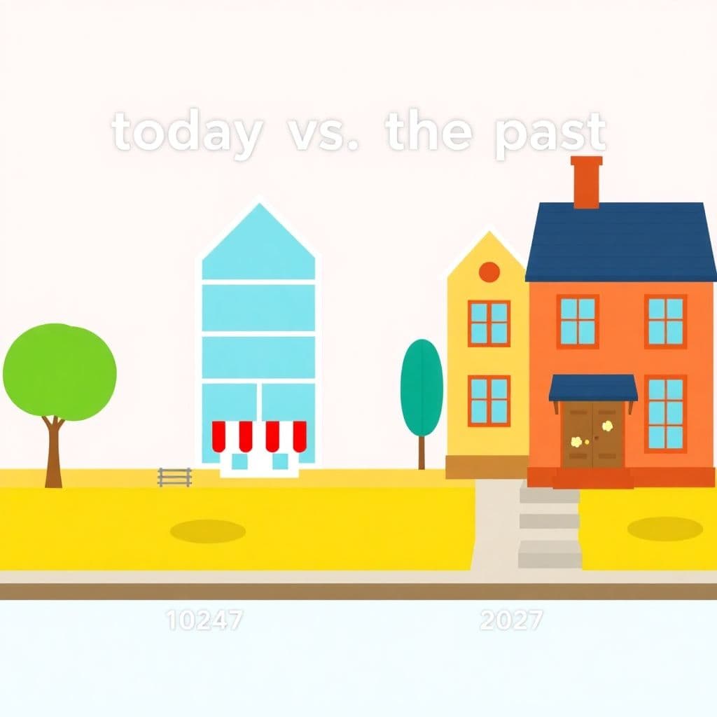 My Locality Long Ago: Comparing local area today vs. the past, classroom activities